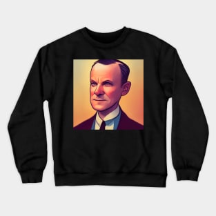 Calvin Coolidge | Comics Style Crewneck Sweatshirt